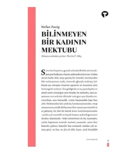 Bilinmeyen Bir Kadının Mektubu