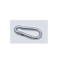 Yaylı Karabina, Çengel, Kanca 6mm - 5 Adet