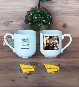 Makine Mühendisi Kupa Bardak Oval Fotoğraflı Mühendisler Günü Hediyesi