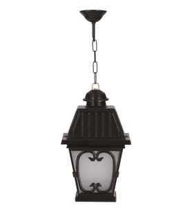 AVONNI BFE-68040-BSY-OP Siyah Boyalı Dış Mekan Aydınlatma E27 Aluminyum Cam 23cm
