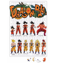 Goku Dragon Ball Puzzle 240 Parça Yapboz