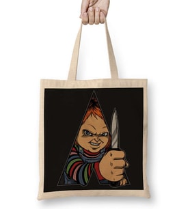 Chucky A Doll Work Orange Bez Çanta Uzun Saplı