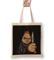 Chucky A Doll Work Orange Bez Çanta Uzun Saplı