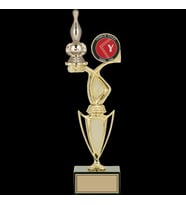 ODAK KUPA - Figürlü Kupalar - Bowling / Labut Figürlü Kupalar FG-043 C - 37 cm