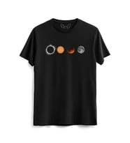 Moon  Siyah Tshirt