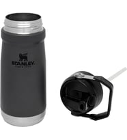 Stanley Iceflow Paslanmaz Çelik Pipetli Su Şişesi, Vakum Yalıtımlı Su Şişesi, Ev Ve Ofis Için, Hasır (Çok Renkli)