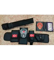 YAKIN KORUMA TESİSAT BEL KILIFI,(+),YAKIN KORUMA ROZETLİ CÜZDANI,(+),YAZISIZ PALASKA,TOPLAM (3-AD) URUN,SATIN-AL,SIVILE SATILMAZ.