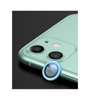 Apple iPhone 12 Mini Uyumlu Zore CL-07 Kamera Lens Koruyucu (Mavi)