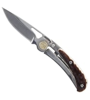 Schrade Uncle Henry Next Gen Pocket Knife Brown Staglon Handles Katlanır Çakı 1205105