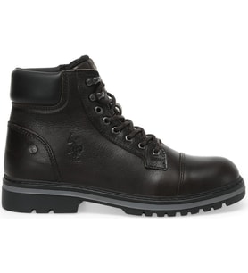 U.S.POLO JONES HAKİKİ DERİ ((İÇİ KÜRKLÜ)) ANATOMİK CASUAL ERKEK BOT 