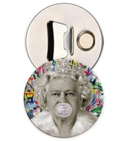 Resimli Desenli Mıknatıslı Açacaklı Magnet - Elizabeth
