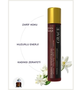 GRACE – Çiçeksi Zarafet Roll-On  %100 Doğal, Alkolsüz – 10 ml