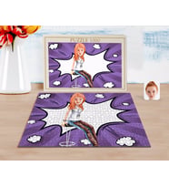 BK Gift Kişiye Özel Kadın Karikatürlü 1000 Parça Profesyonel Puzzle-39