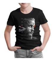 Vikings - Ragnar II Siyah Çocuk Tshirt