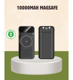 Northcity 10000 mAh Kablosuz Powerbank – 15W Hızlı Şarj, Type-C Çoklu Çıkışlı ve MagSafe Uyumlu