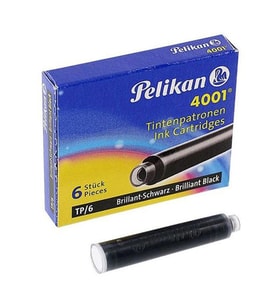 Pelikan Tp6x Dolma Kalem Kartuşu Siyah