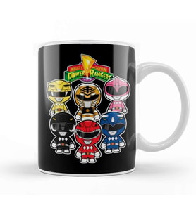 Power Rangers 01 Kupa Bardak Porselen