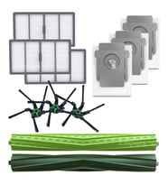 iRobot Uyumlu Roomba S9+ Robotik Süpürge Yenileme Filtre Seti ve Toz torbası