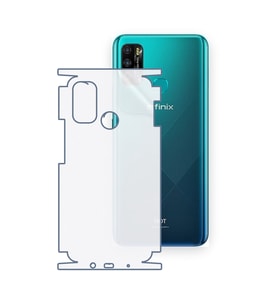 SChitec Infinix Hot 9 Play Uyumlu Fullbody Arka Kaplama Hidrojel Koruyucu Film