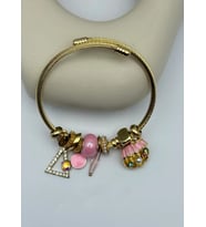 Çelik Gold Pandora Bileklik - 25-blk260