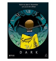 Dark Netflix Tablo Ahşap Poster Dekoratif