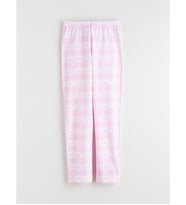 LCW Kids Beyaz Beli Lastikli Barbie Baskılı Kız Çocuk Pijama Alt