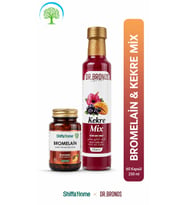 Dr. Bronos Kekre Mix 250 ml & ShiffaHome Bromelain 60 Kapsül İkili Set
