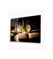 Miyrem Glasses Collection -A1^#  Zaman Cam Tablo (Çok Renkli)