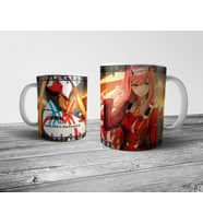 Pixxa Darling in the Franxx - Zero Two Kupa Bardak Model 2