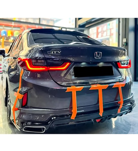 Honda City Arka Ek Karlık Mat Siyah Plastik 2022+