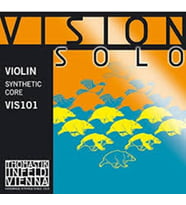 Thomastik VIS101 Vision Solo D (Re) Silver Set Keman Teli Gümüş Sarım D Teli, Solo Çalımlar İçin Gelişmiş Dinamik Aralık
