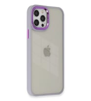 Pilelistore   iPhone 12 Pro Max Kılıf Dora Kapak - Lila