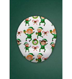 Yılbaşı Temalı Bilek Destekli Mouse Pad