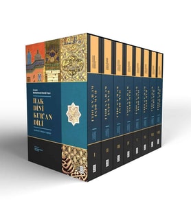Hak Dini Kuran Dili (8 Cilt Kutulu Set) Elmalılı Muhammed Hamdi Yazır