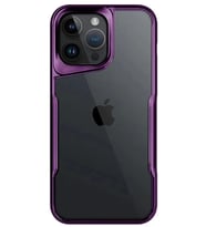Newface Apple iPhone 14 Pro Max Kılıf Boyi Silikon Kapak - Derin Mor