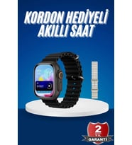 Akıllı Saat 49 Mm Çift Kordonlu Arama Cevaplama Bluetooth Bağlantılı