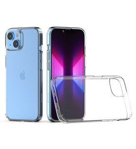 Apple iPhone 14 Plus Uyumlu Kılıf Zore Coss Kapak (Renksiz)