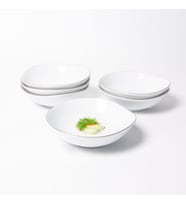 GÜRAL PORSELEN Roden 6 Parça 15 Cm Çorba Kasesi Gümüş Yaldız