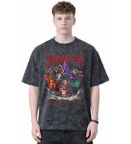 Monkey D. Luffy Roronoa Zoro Vinsmoke Sanji One Piece Anime Baskılı Unisex Oversize Yıkamalı Tişört