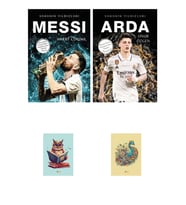 Arda - Messi - Sahanın Yıldızları - Parodi Yayınları - Not Defterli Seti