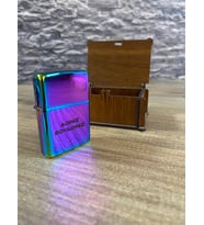 Kişiye Özel Renkli Kutulu Zippo Çakmak