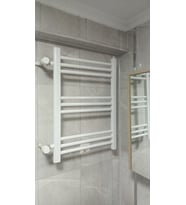 EURASİA 400X700  10 BORULU BEYAZ  YANDAN HAVLUPAN + 2 ADET VANASI