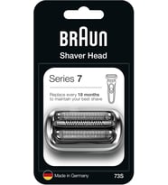Braun Series 7 73S Tıraş Makinesi Yedek Başlığı - Gümüş