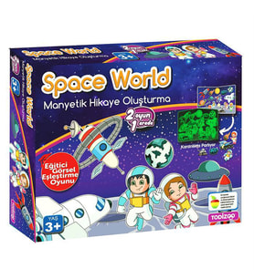 Todizoo Space World Manyetik Hikaye Oluşturma 83918