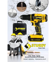 Professıonel Tools 58v 8ah Metal Şanzıman Çift Akülü Vidalama 27prç