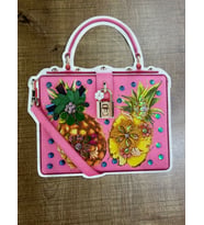 21X23 CM ÇİÇEKLİ ÇANTA ARMA APLİKE DİKİŞ AKSESUARI