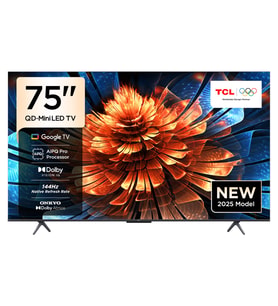 TCL 75Q6CGTV 4K UHD QD-MINI LED 75" 144HZ GOOGLE TV