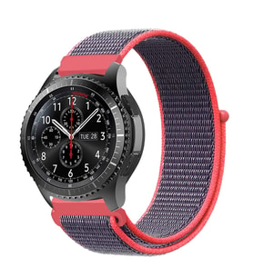 E2M Huawei Watch 20mm KRD-03 Hasır Uzay Gri Kordon