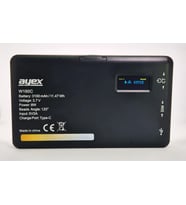 W160C Bicolor LED Video Işığı, 2500K-6500K Ayarlanabilir Renk Sıcaklığı, 160 LED, 3100mAh Batarya, LCD Ekran, USB-C, CRI 95+, Kamera ve Telefon İçin