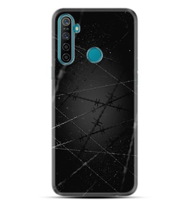 Realme 5i 5 Pro 6i 7 Pro 8 Kılıf Desemli Silikon Dikenli Tel 1779